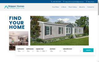 Skipper Homes website