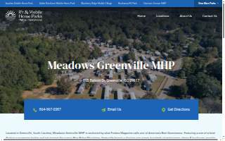 Meadows of Greenville website