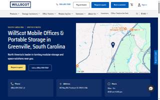 WillScot of Piedmont website