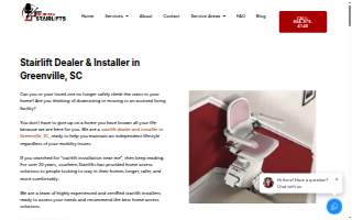 Southern Stairlifts website