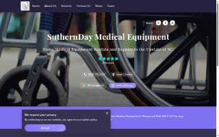 SuthernDay Medical Equipment website