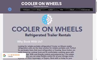 Cooler on Wheels, LLC website