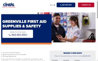 Cintas First Aid & Safety website