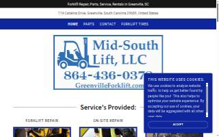 Mid-South Lift website