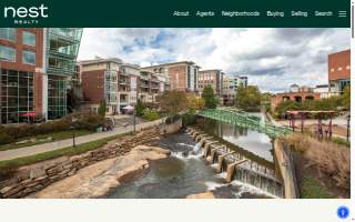 Nest Realty Greenville website
