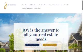 JOY Real Estate website