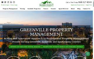Marchant Property Management, LLC. website