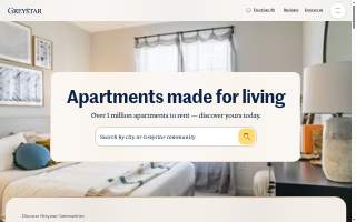 1000 West Apartments website
