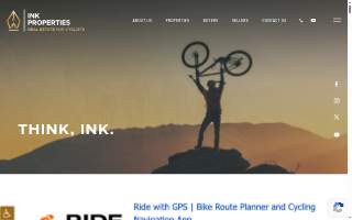 Ink Properties website