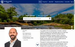 Wes Boyd, Realtor at Coldwell Banker Caine website