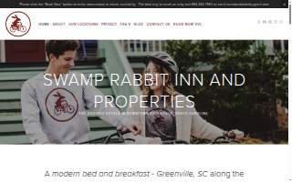 Swamp Rabbit Inn TR website