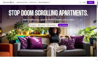 Link Apartments West End website