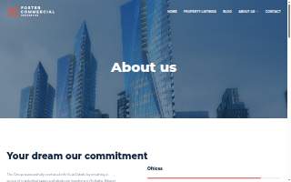 Foster Commercial Properties website