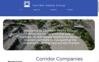 Corridor Realty Group website