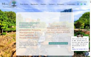 MoveZen Property Management Greenville, Spartanburg Metro website