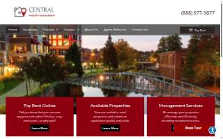 Central Property Management website