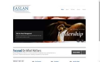 Easlan Management Co website