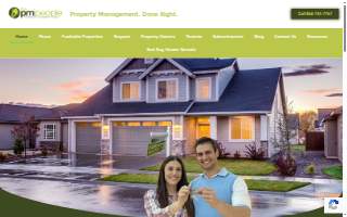 The PM People, property management done right! website