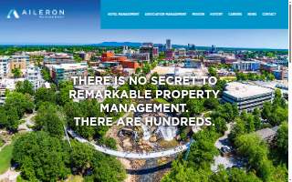 Aileron Management website