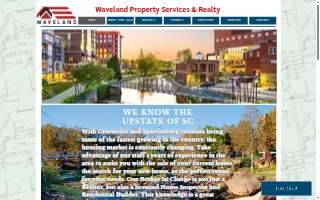 Waveland Property Services & Realty website
