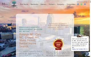 MoveZen Property Management Raleigh Metro, Wake County, Johnston County website