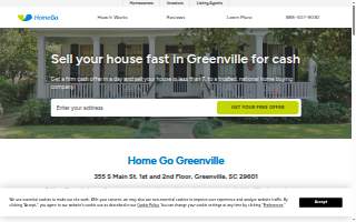 HomeGo - Sell Your House for Cash website