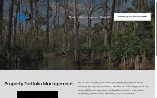 R & D Property Management website