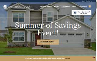 Cothran Homes website