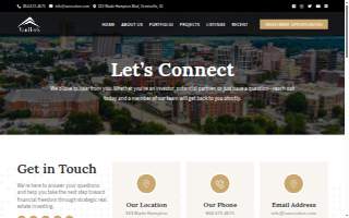 VanRock Holdings website