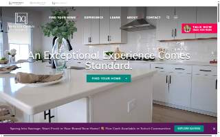 Hunter Quinn Homes of Greenville website
