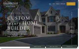 Goodwin Foust Custom Homes website