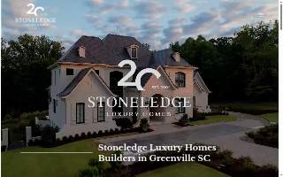 Stoneledge Luxury Homes website