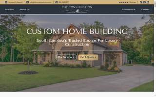 BHR Construction Corp website