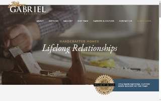 Gabriel Builders website