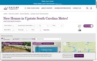Upstate Studio by Century Complete website