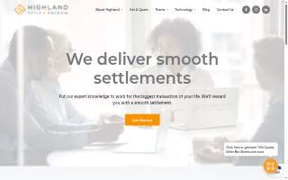 Highland Title website