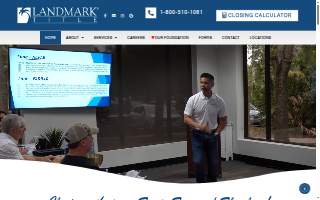 Landmark Title, Inc. website