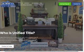 Unified Title & Escrow website