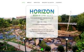 Horizon Surveying LLC website