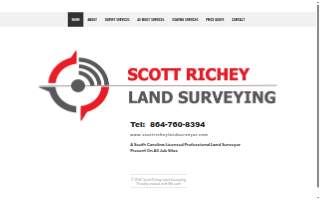 Scott Richey Land Surveying website