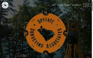 Upstate Surveying Associates website
