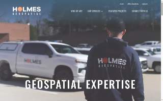 Holmes Geospatial website