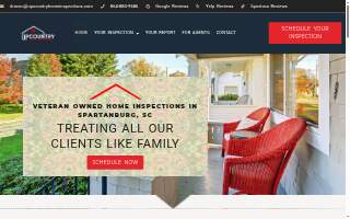 Up Country Home Inspections website