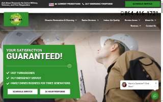 Greenville Radon Specialist website
