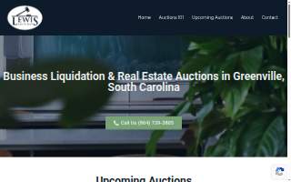Lewis Auctions website
