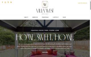 Dwell Chic Interiors website