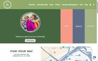 The Shops at Greenridge website