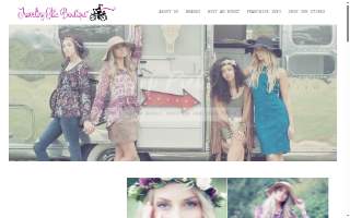 Traveling Chic Boutique Greenville website