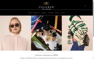 Coleman Collection website