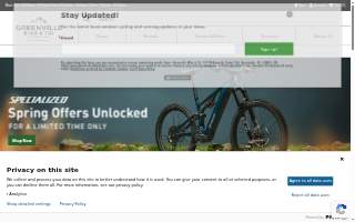 Greenville Bike & Tri website